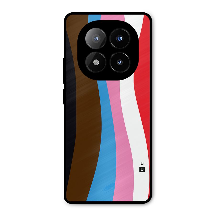 Modern Curves Metal Back Case for Redmi Note 14 Pro Plus 5G