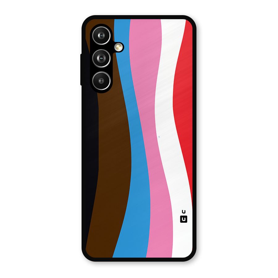 Modern Curves Metal Back Case for Samsung Galaxy M54