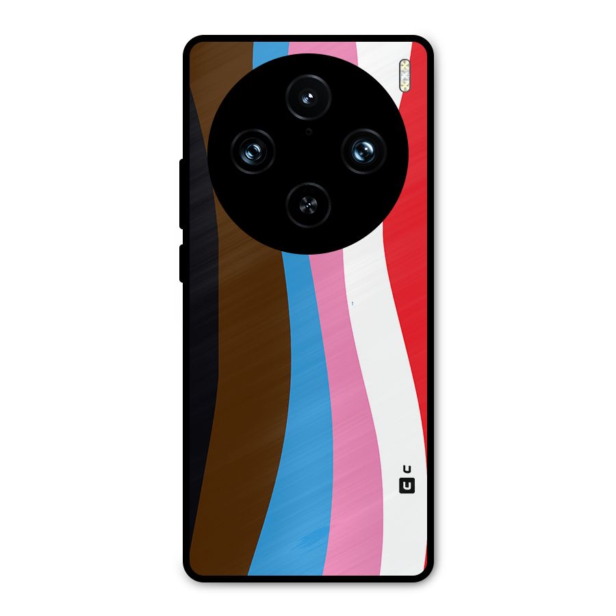 Modern Curves Metal Back Case for Vivo X100 Pro