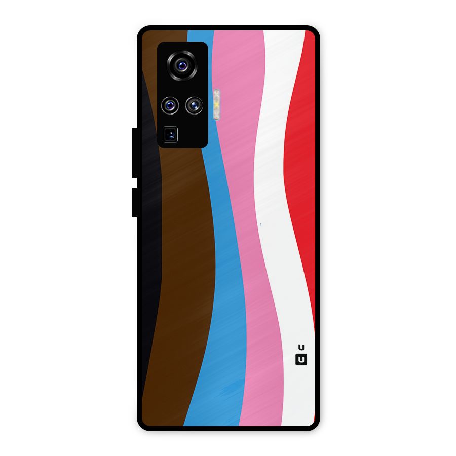 Modern Curves Metal Back Case for Vivo X50 Pro