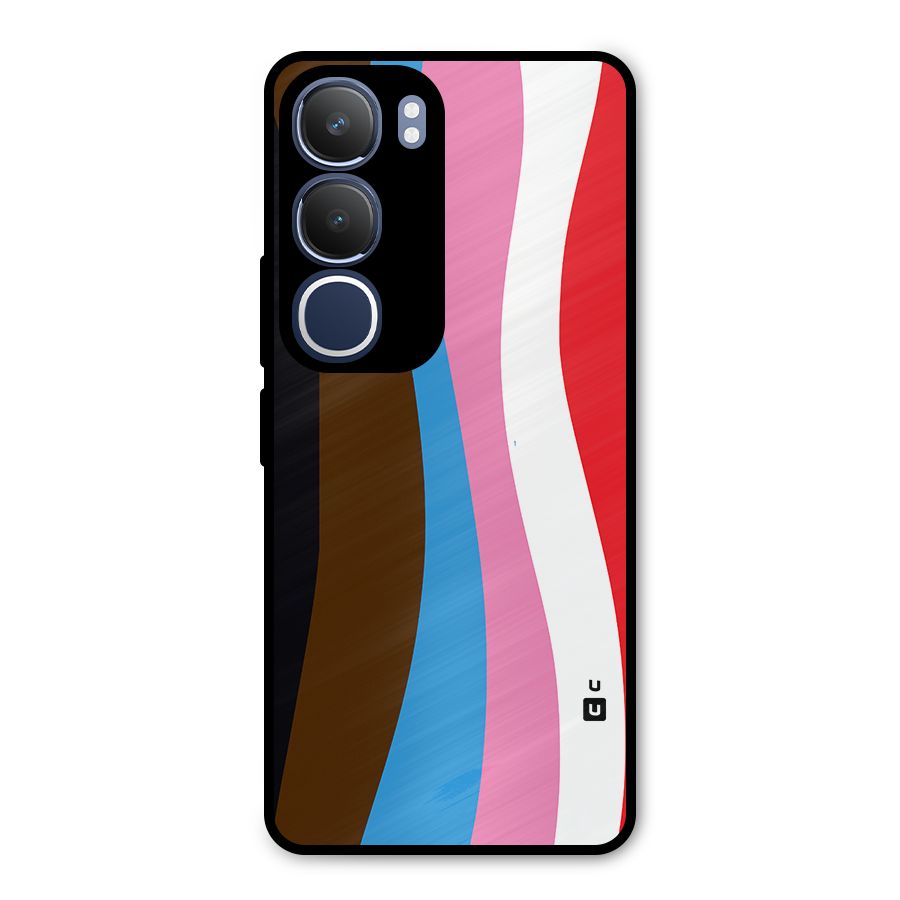 Modern Curves Metal Back Case for Vivo Y29
