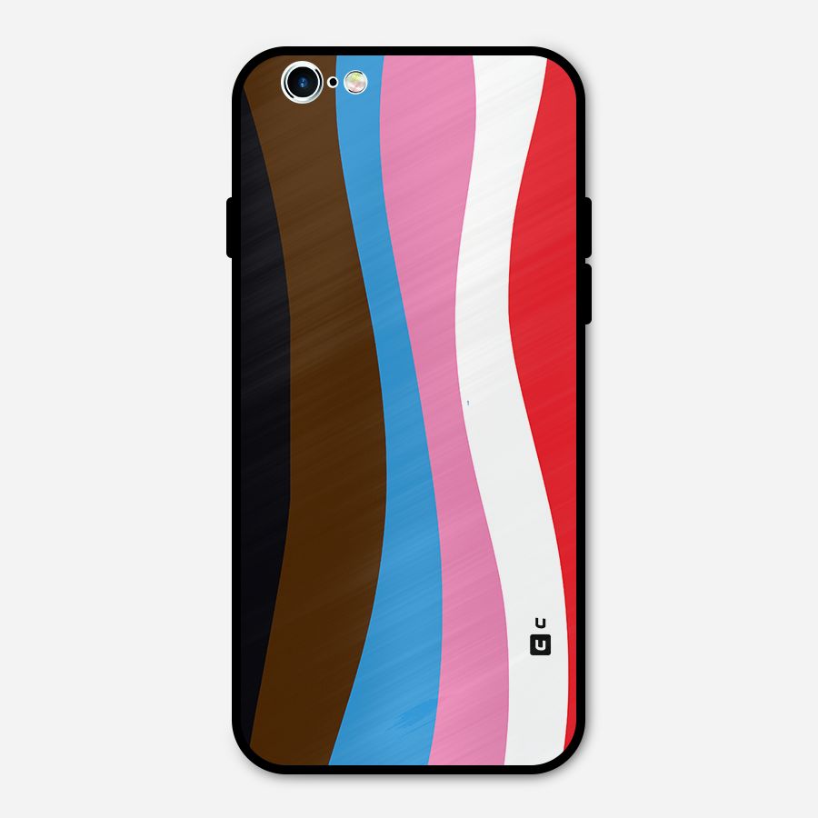 Modern Curves Metal Back Case for iPhone 6 6s