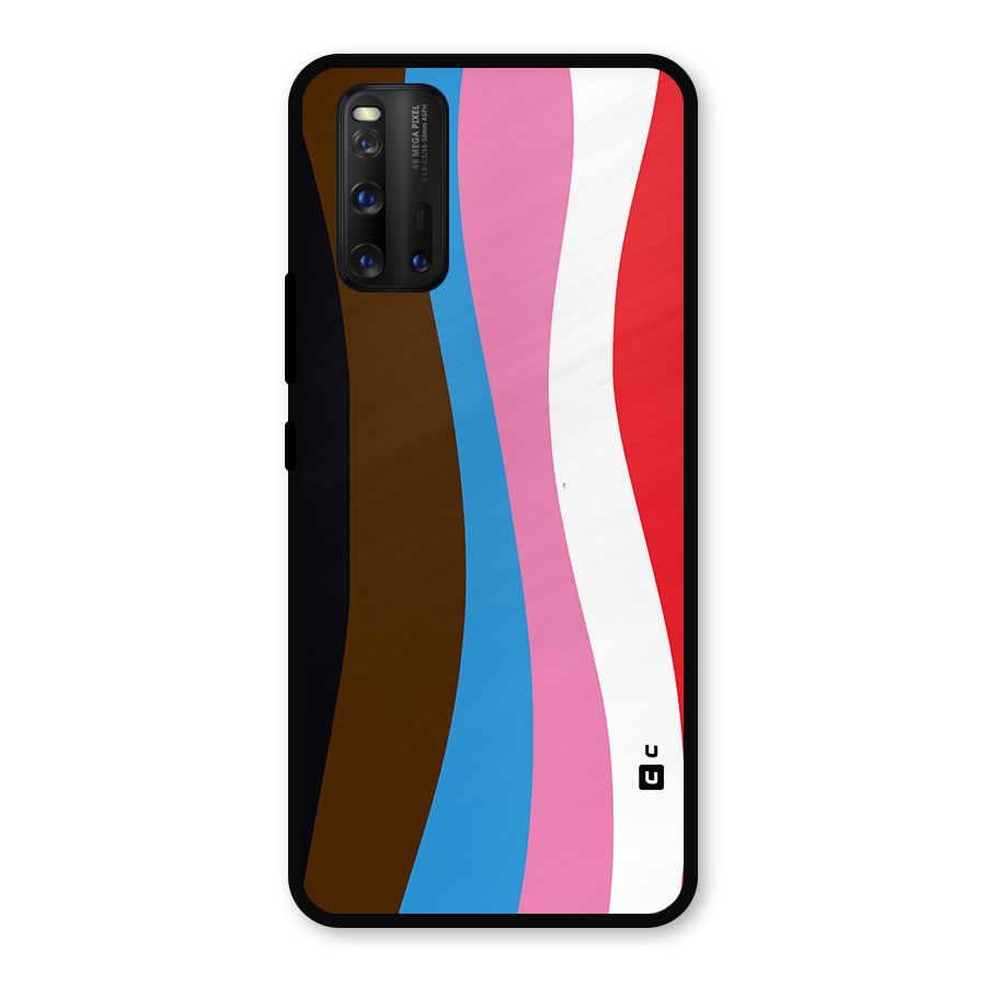 Modern Curves Metal Back Case for iQOO 3