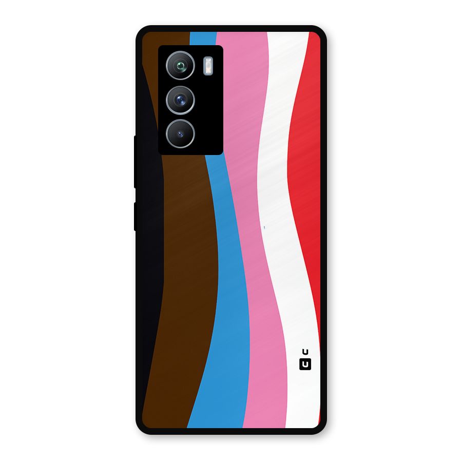 Modern Curves Metal Back Case for iQOO 9 SE