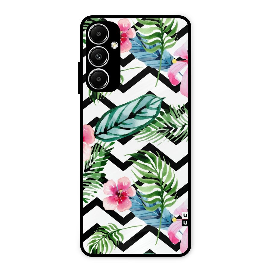 Modern Flowers Metal Back Case for Galaxy A05s