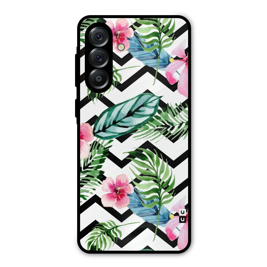 Modern Flowers Metal Back Case for Galaxy A56
