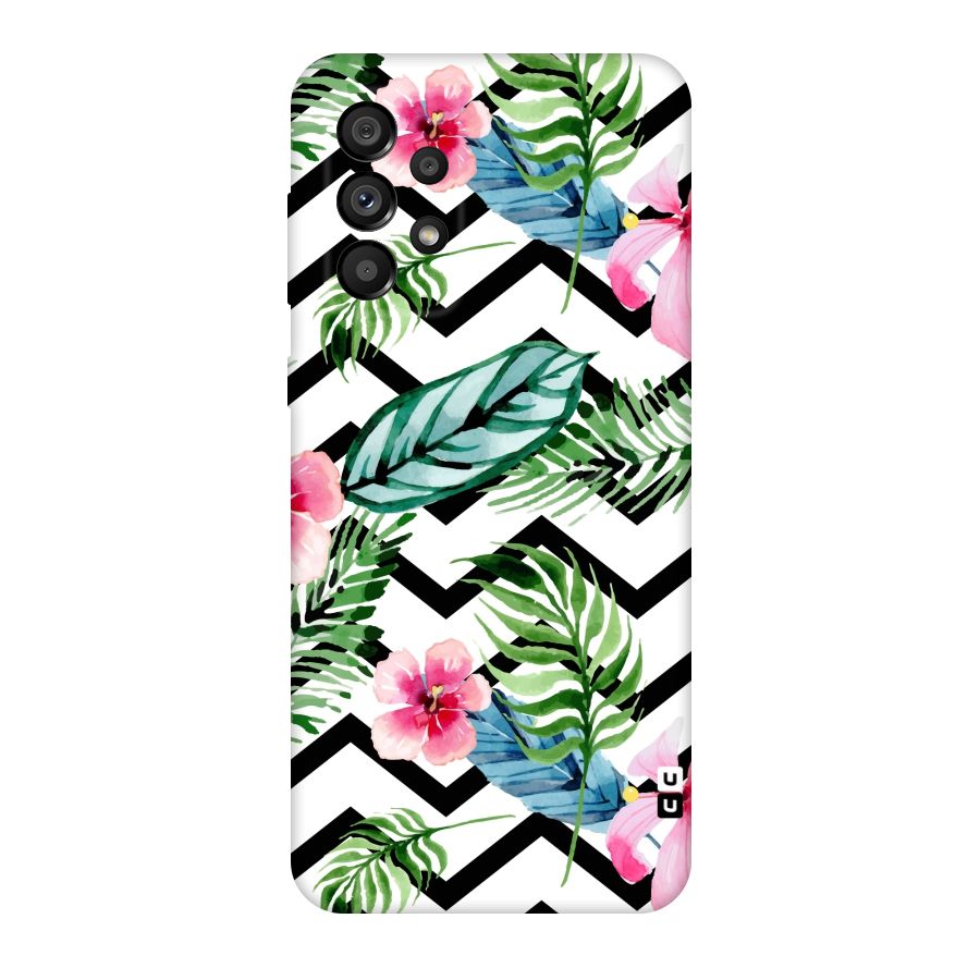 Modern Flowers Original Polycarbonate Back Case for Galaxy A73 5G