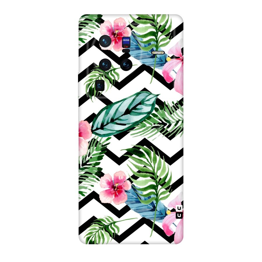 Modern Flowers Original Polycarbonate Back Case for Vivo X80