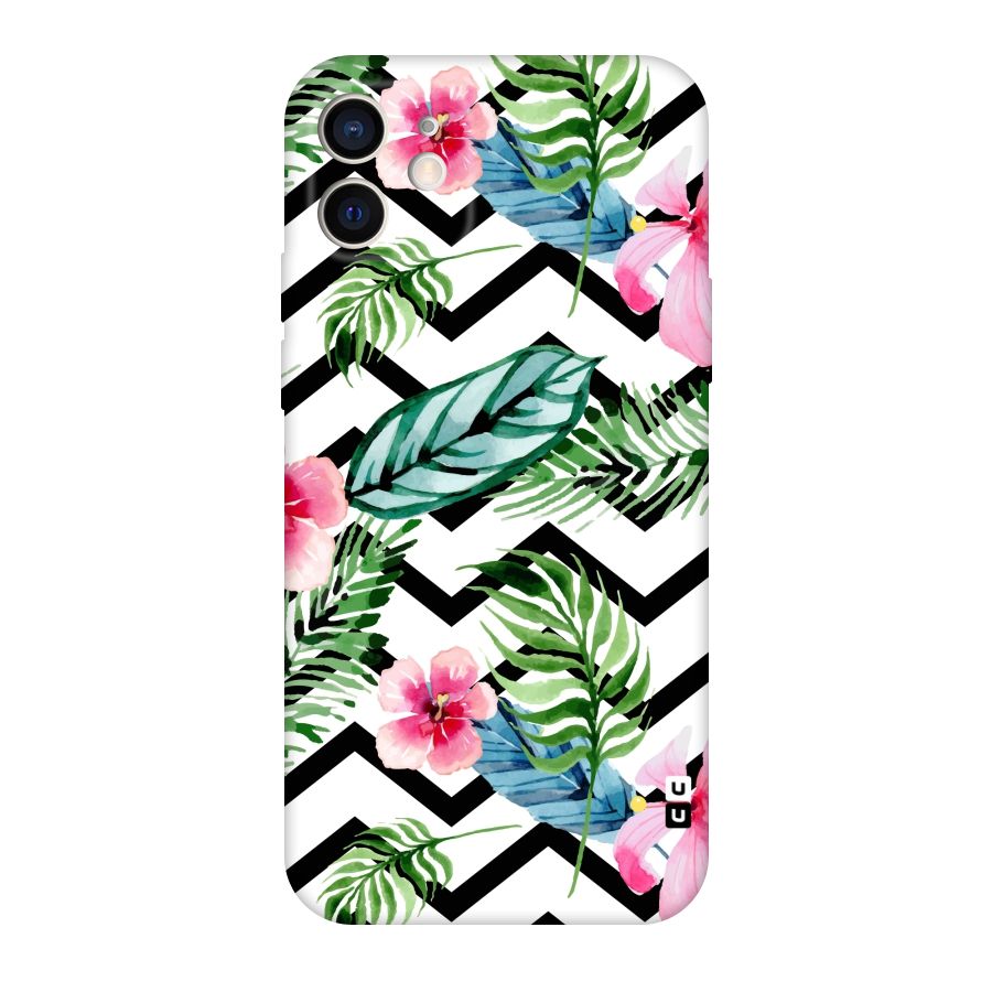 Modern Flowers Original Polycarbonate Back Case for iPhone 12