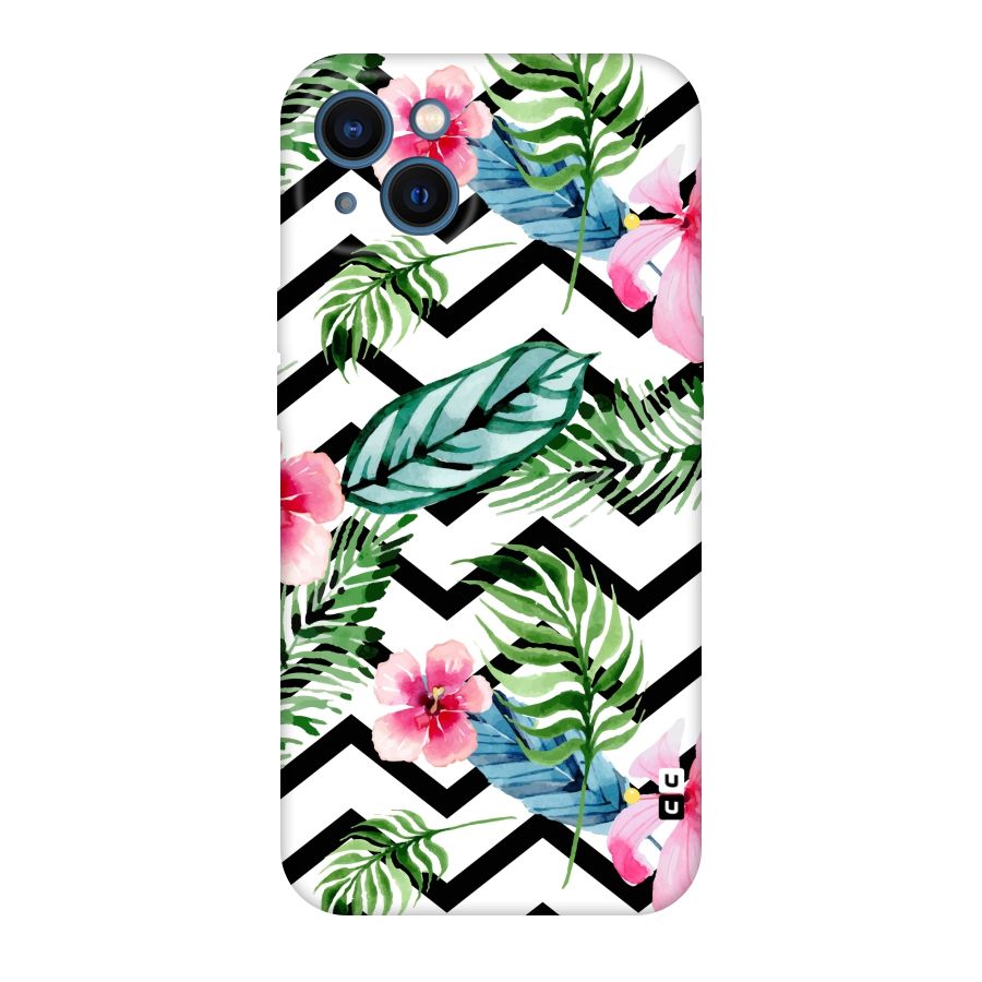 Modern Flowers Original Polycarbonate Back Case for iPhone 13