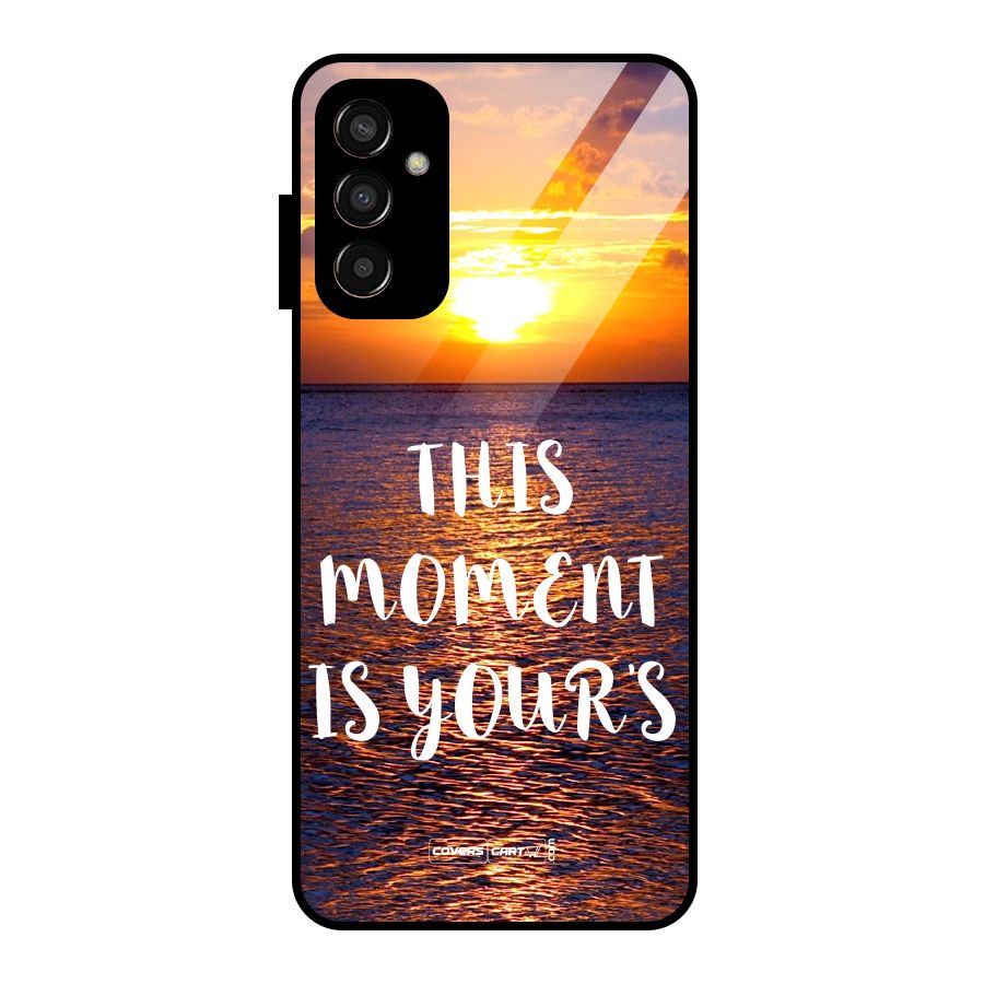 Moments Glass Back Case for Galaxy F13