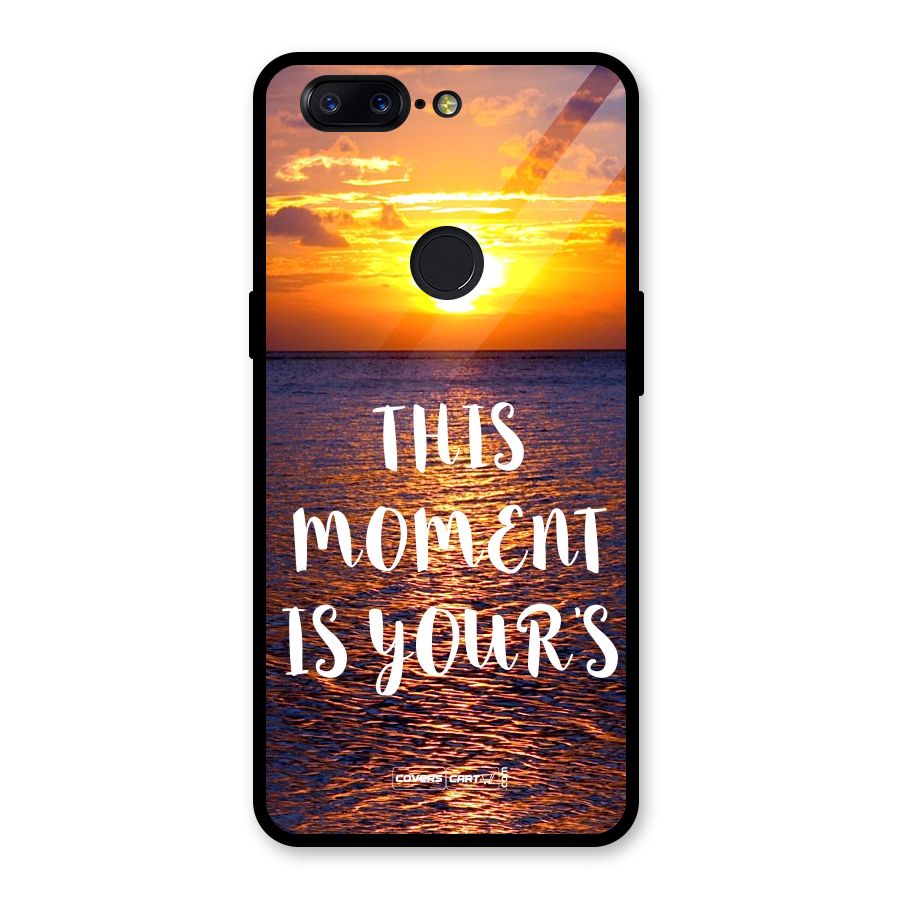 Moments Glass Back Case for OnePlus 5T