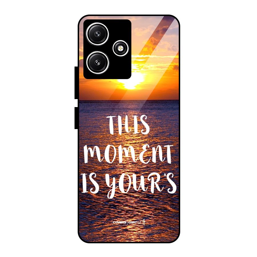 Moments Glass Back Case for Poco M6 Pro