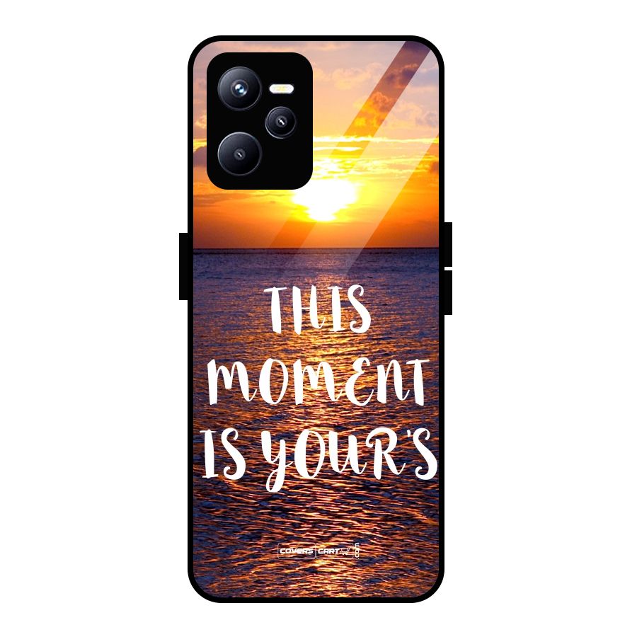 Moments Glass Back Case for Realme C35