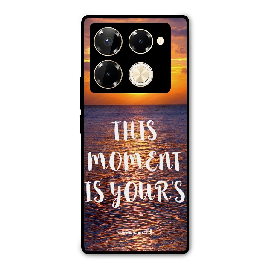 Moments Metal Back Case for Infinix Note 40 Pro