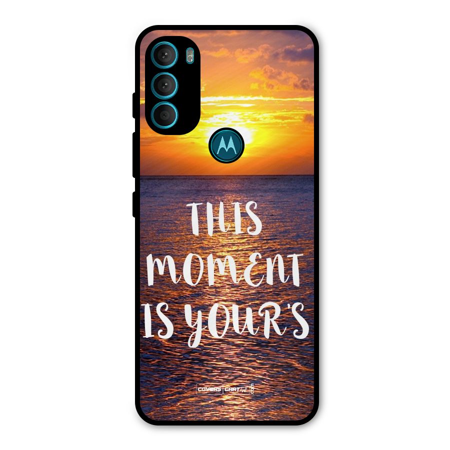 Moments Metal Back Case for Moto G71 5G