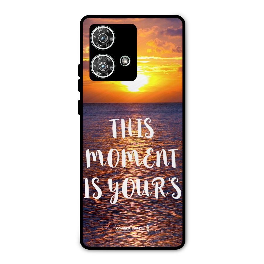 Moments Metal Back Case for Motorola Edge 40 Neo