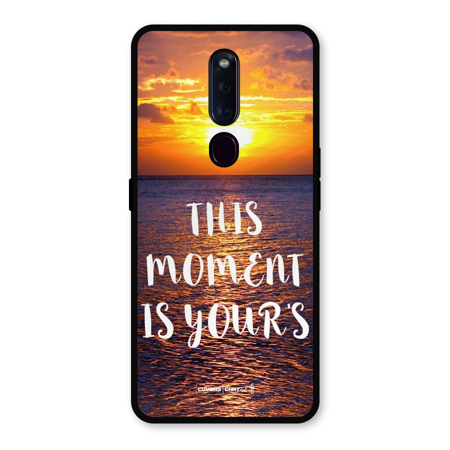Moments Metal Back Case for Oppo F11 Pro