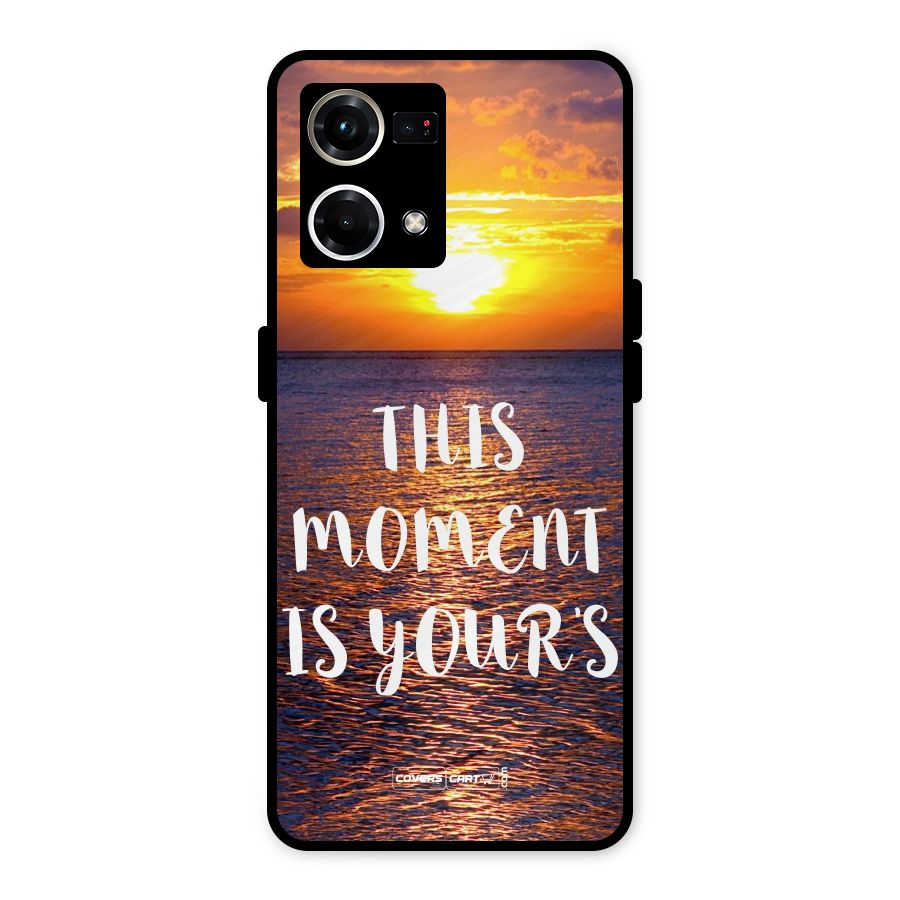 Moments Metal Back Case for Oppo F21s Pro 4G