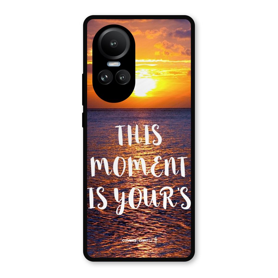 Moments Metal Back Case for Oppo Reno10 Pro