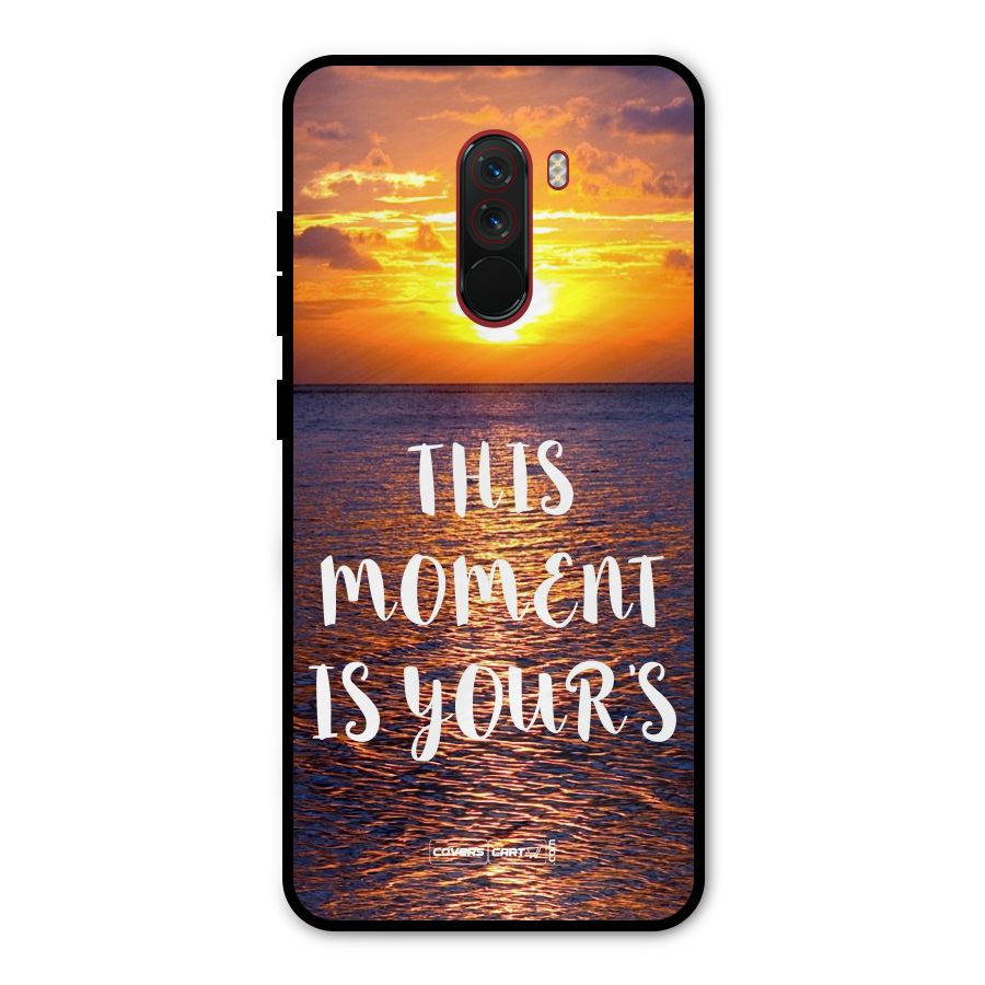 Moments Metal Back Case for Poco F1