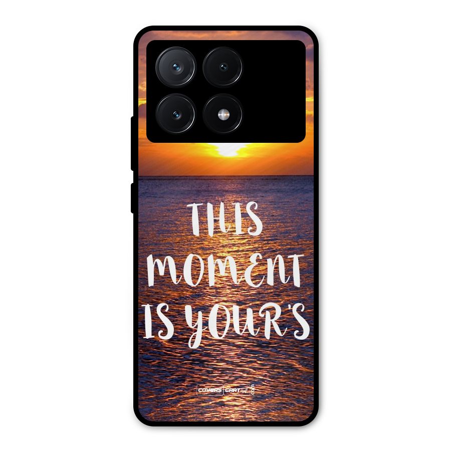 Moments Metal Back Case for Poco X6 Pro