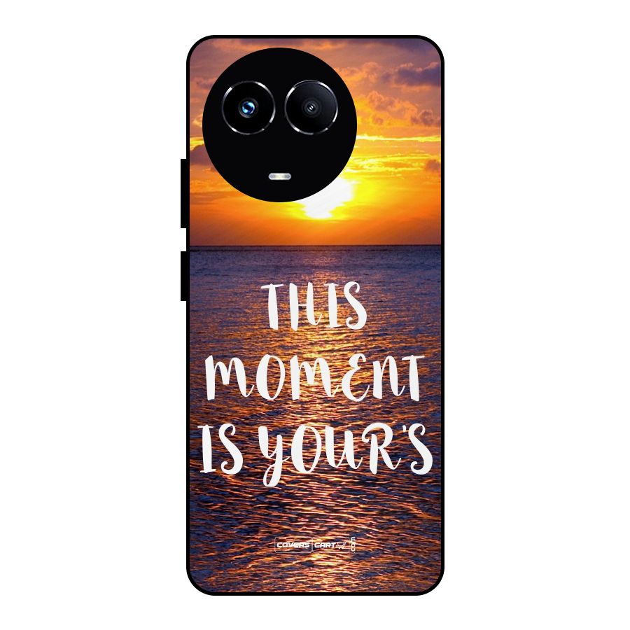 Moments Metal Back Case for Realme 11X