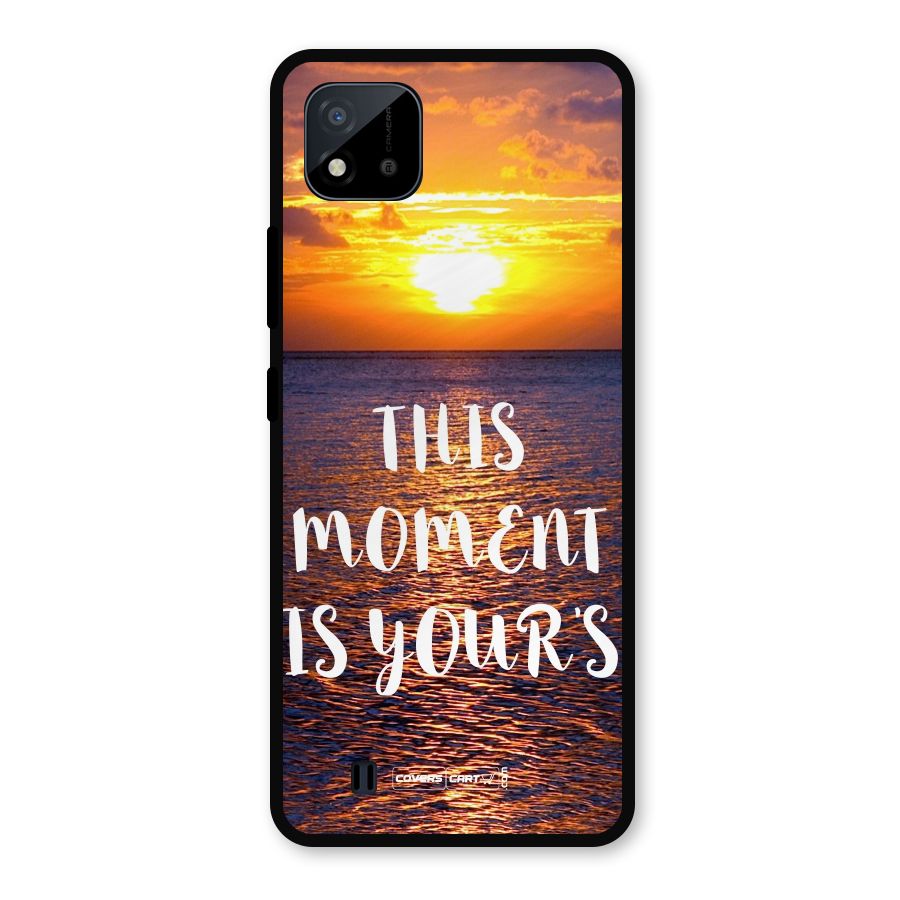 Moments Metal Back Case for Realme C11 2021