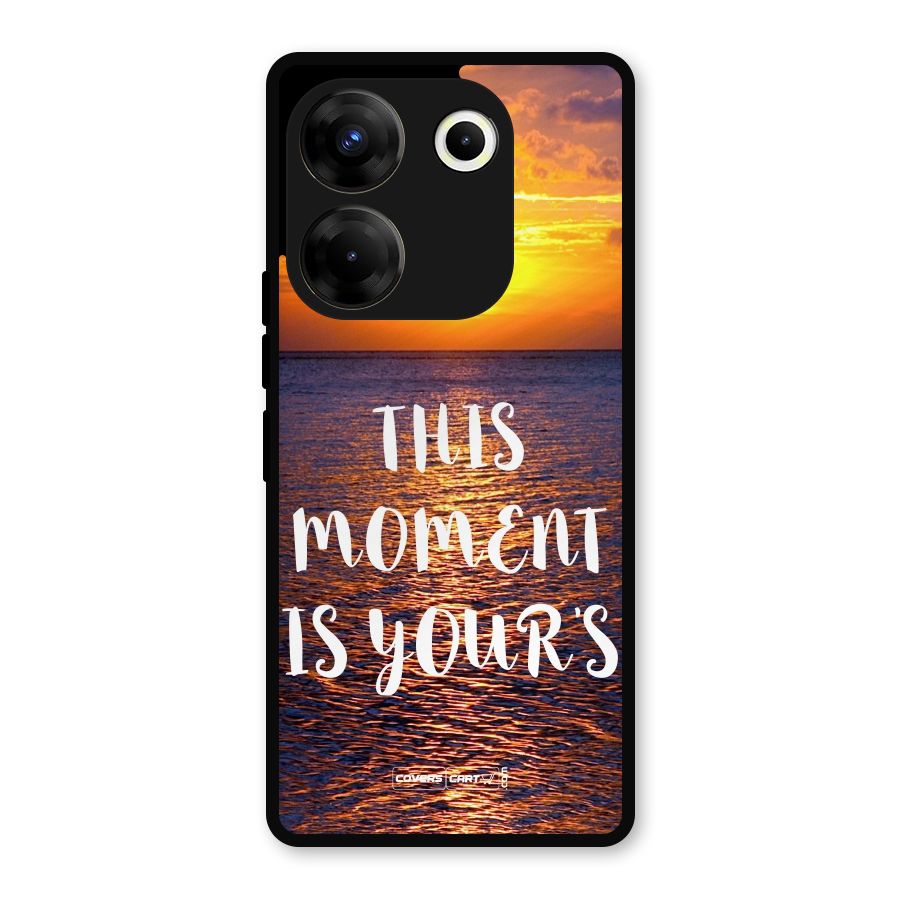Moments Metal Back Case for Tecno Camon 20