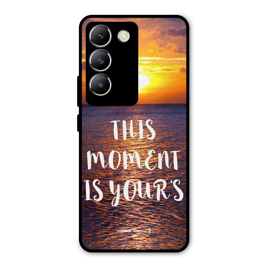 Moments Metal Back Case for Vivo T3 5G