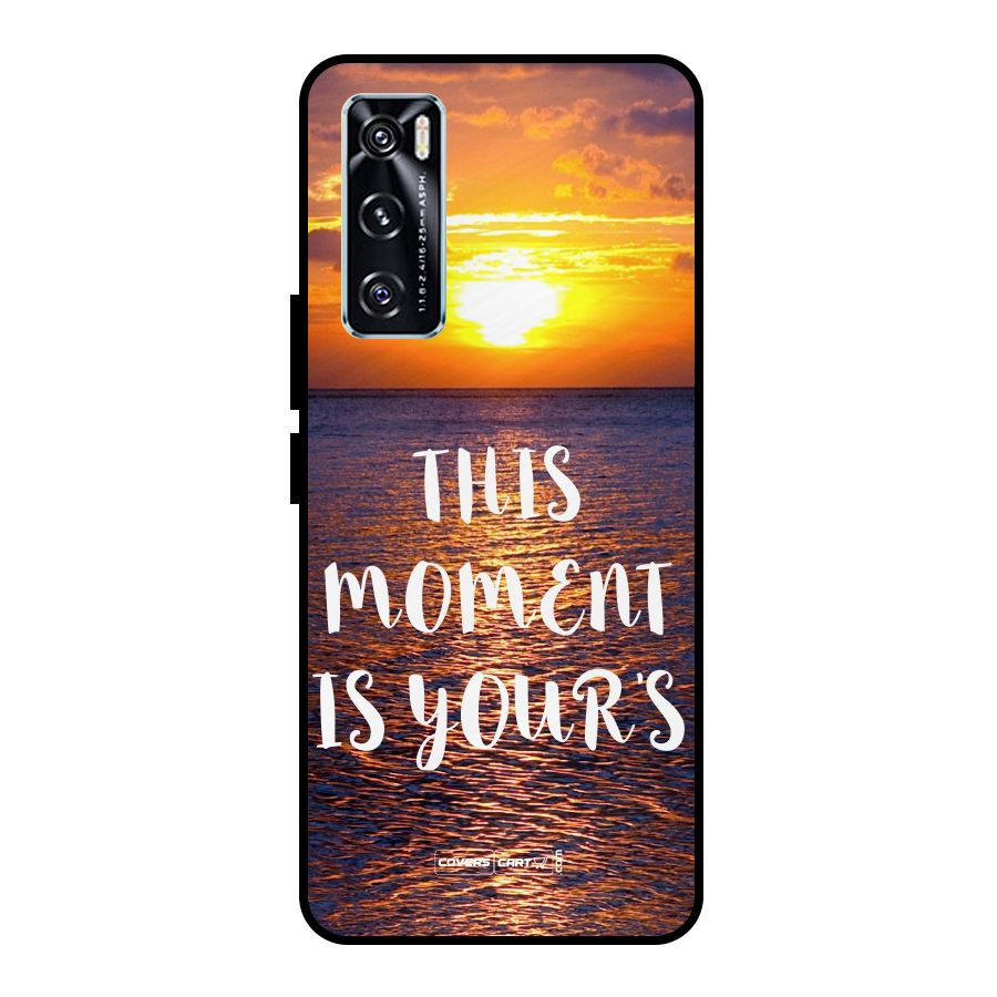 Moments Metal Back Case for Vivo V20 SE