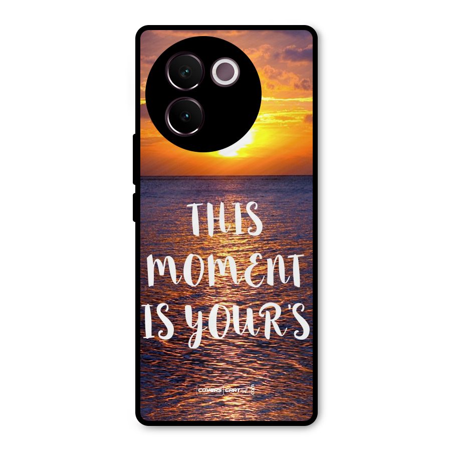 Moments Metal Back Case for Vivo V30e