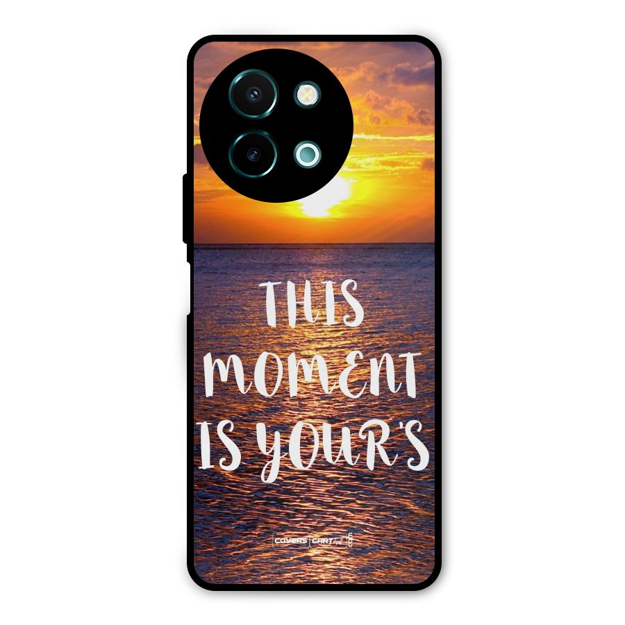 Moments Metal Back Case for Vivo Y58