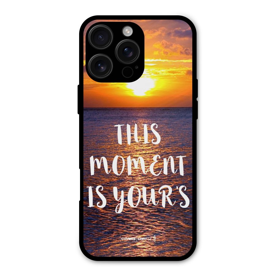 Moments Metal Back Case for iPhone 16 Pro Max
