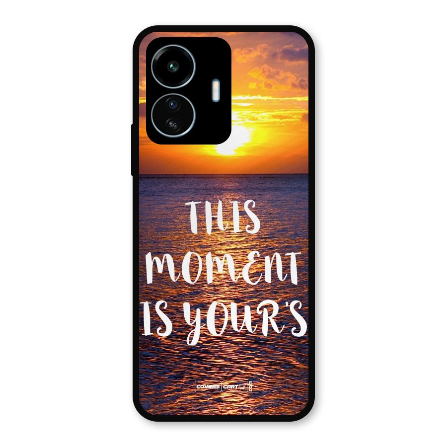 Moments Metal Back Case for vivo iQOO Z6 Lite 5G