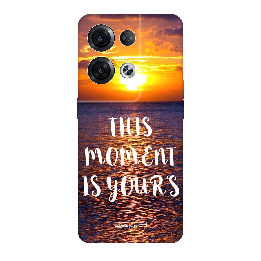 Moments Original Polycarbonate Back Case for Oppo Reno8 Pro 5G