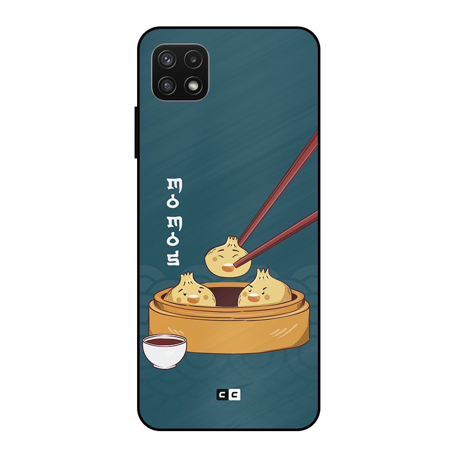 Momos Lover Metal Back Case for Galaxy A22 5G