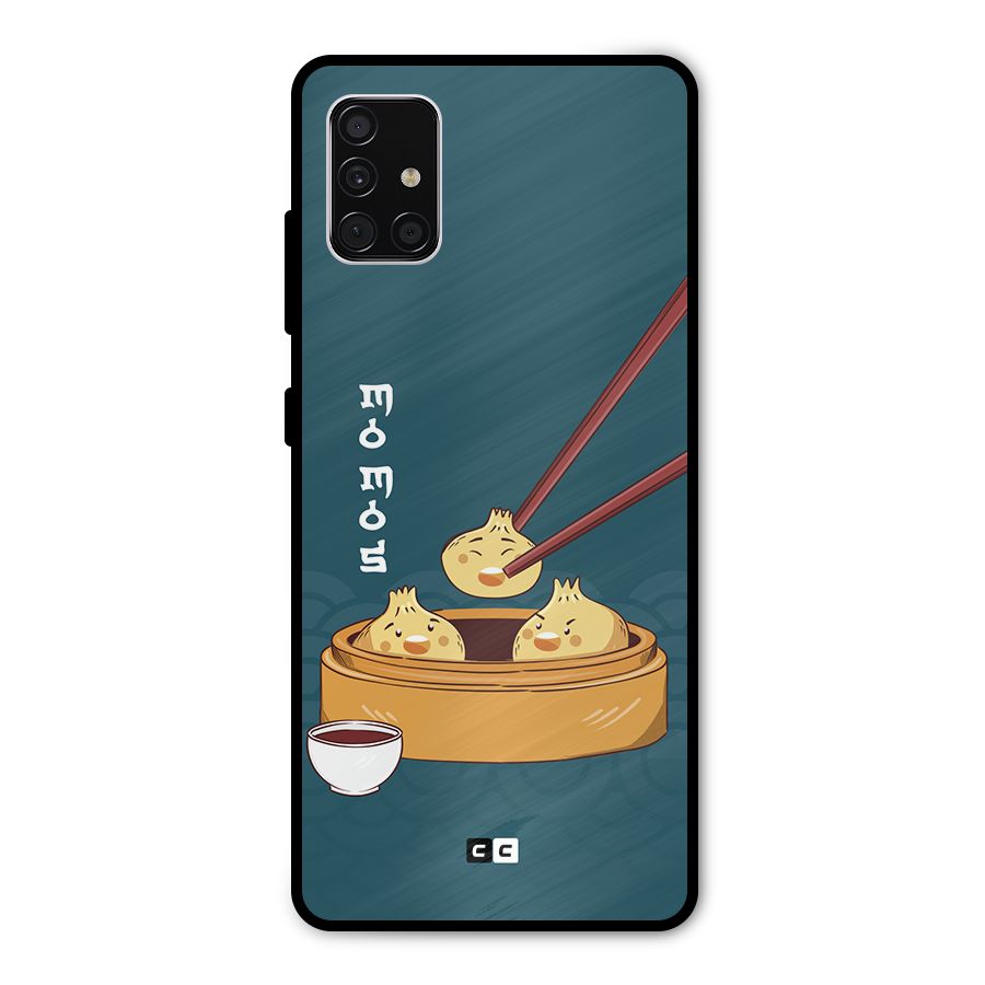 Momos Lover Metal Back Case for Galaxy A51
