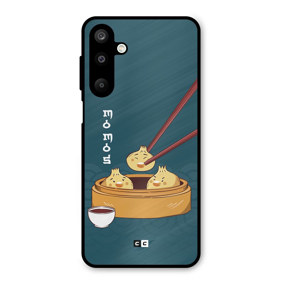 Momos Lover Metal Back Case for Galaxy M16