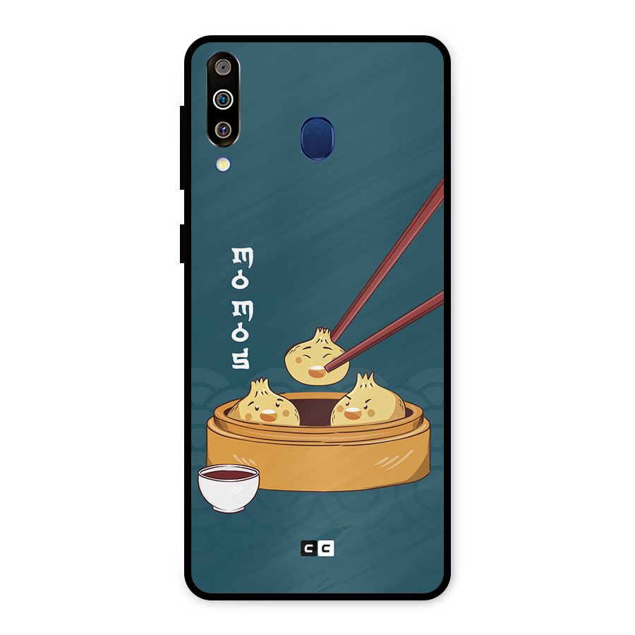 Momos Lover Metal Back Case for Galaxy M30