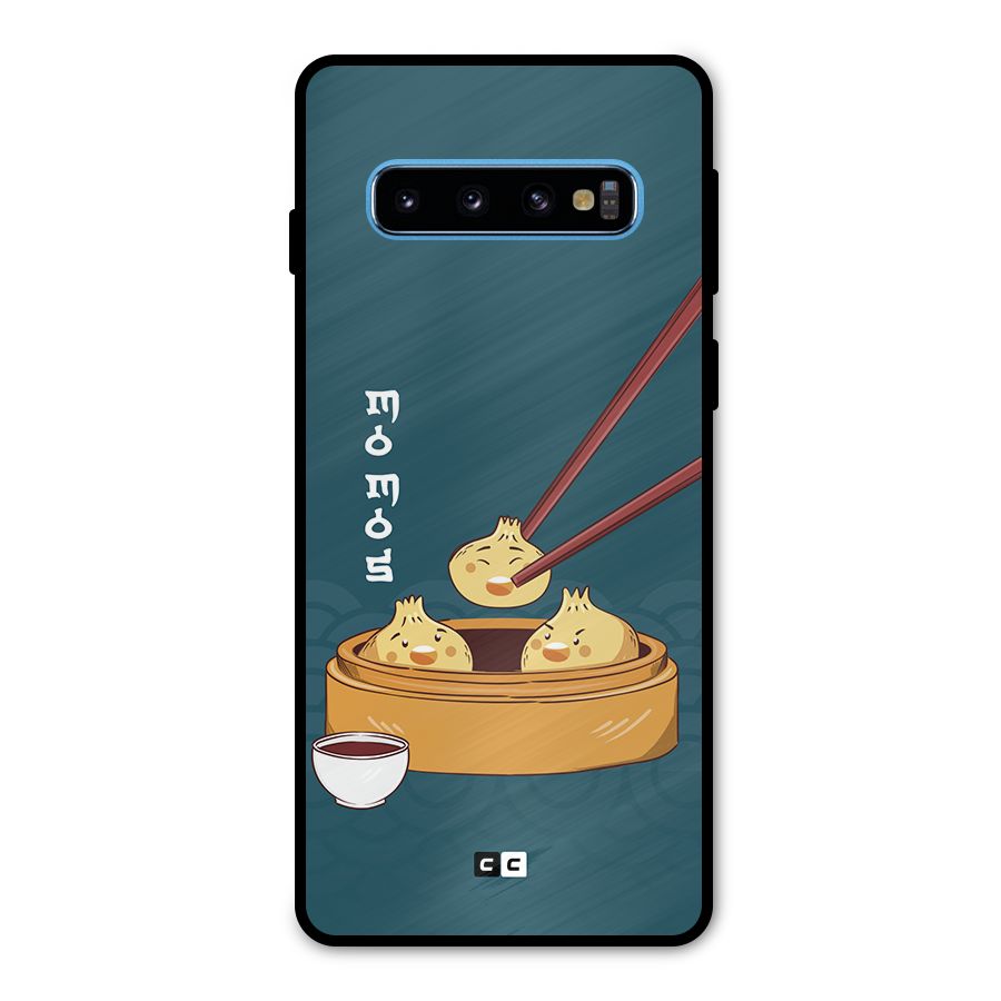 Momos Lover Metal Back Case for Galaxy S10