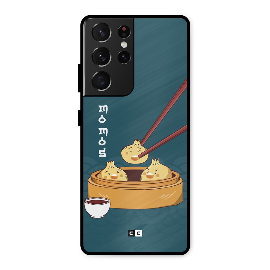 Momos Lover Metal Back Case for Galaxy S21 Ultra 5G