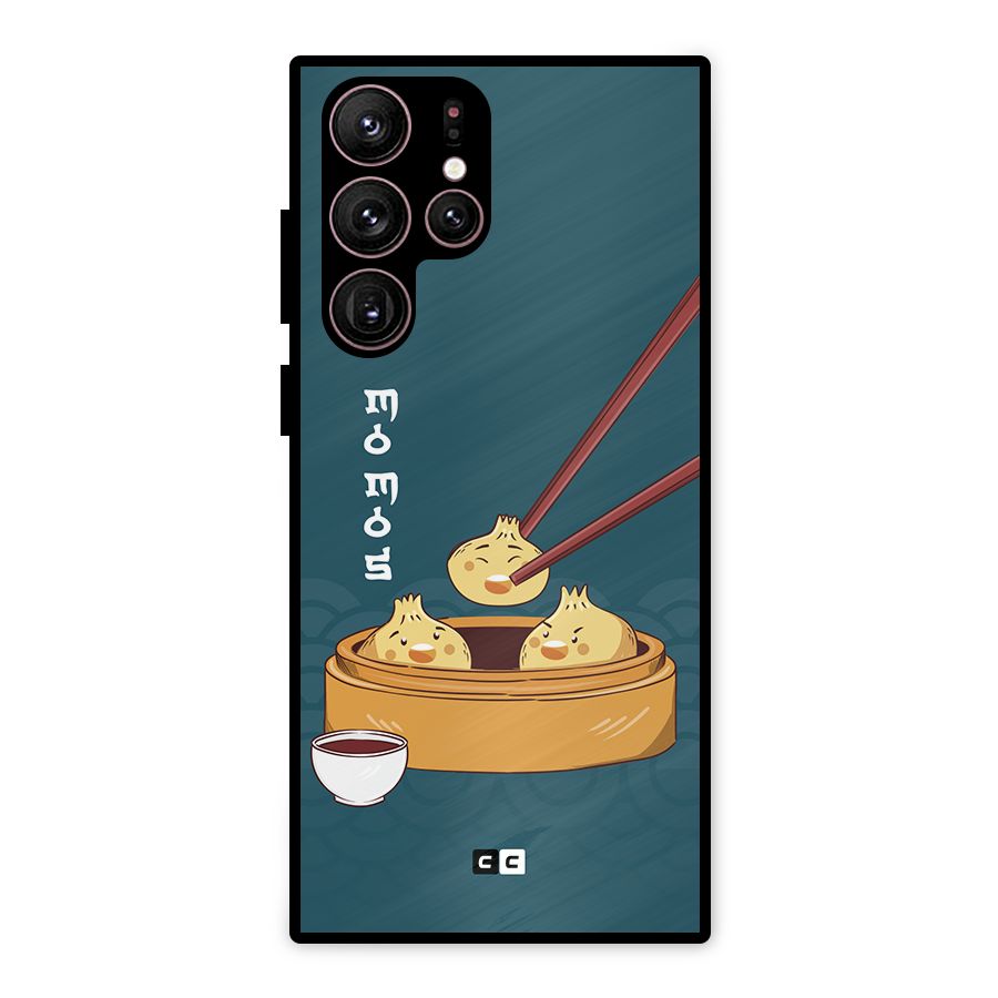 Momos Lover Metal Back Case for Galaxy S22 Ultra 5G