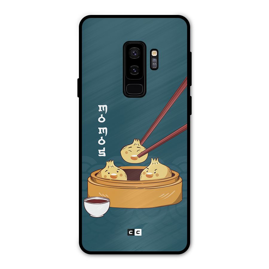 Momos Lover Metal Back Case for Galaxy S9 Plus