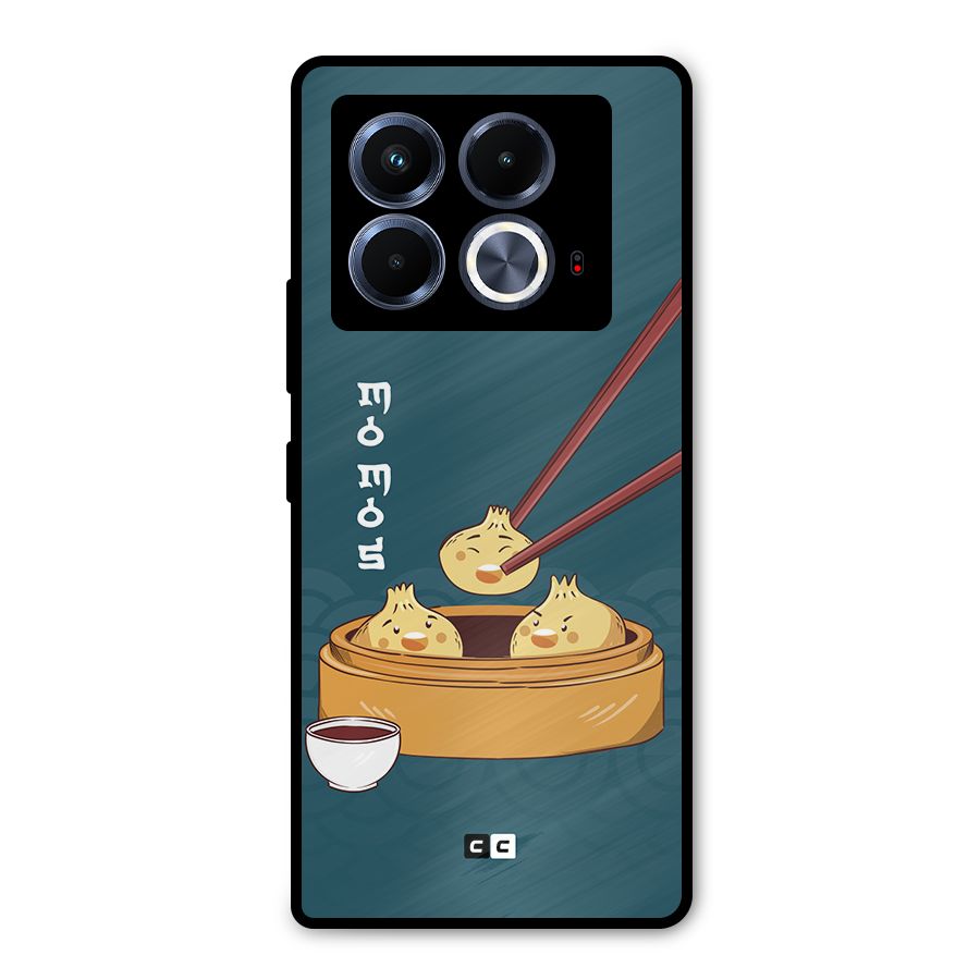 Momos Lover Metal Back Case for Infinix Note 40 5G