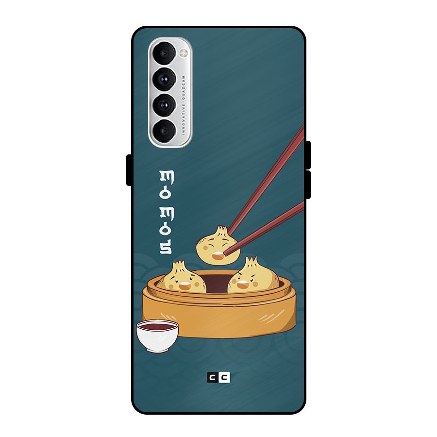 Momos Lover Metal Back Case for Oppo Reno4 Pro
