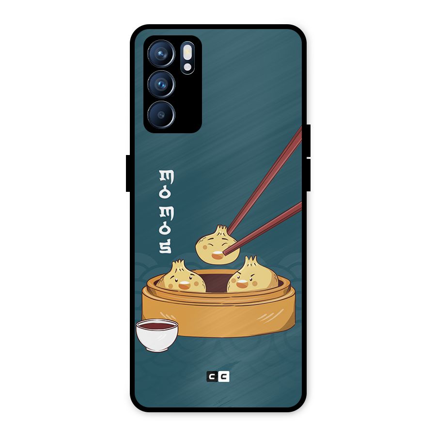 Momos Lover Metal Back Case for Oppo Reno6 5G