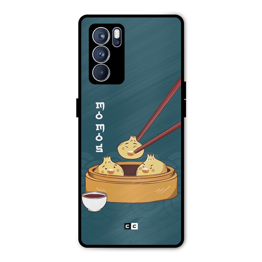 Momos Lover Metal Back Case for Oppo Reno6 Pro 5G