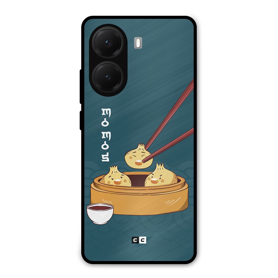 Momos Lover Metal Back Case for Poco X7 Pro