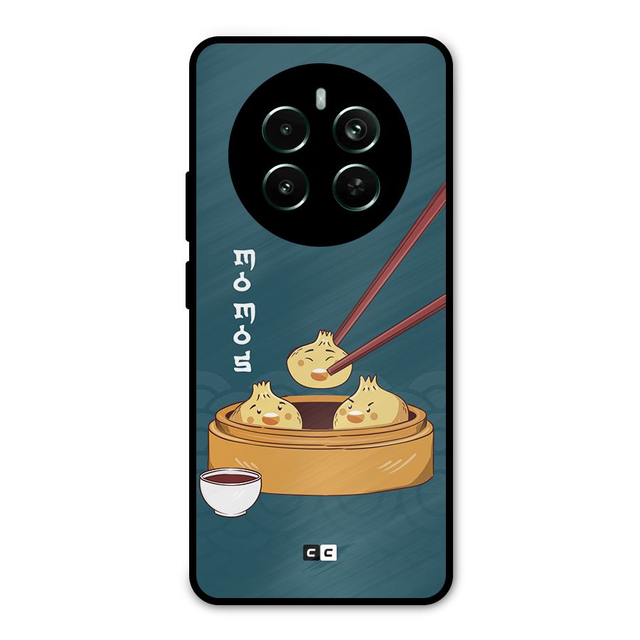 Momos Lover Metal Back Case for Realme 12 Pro Plus